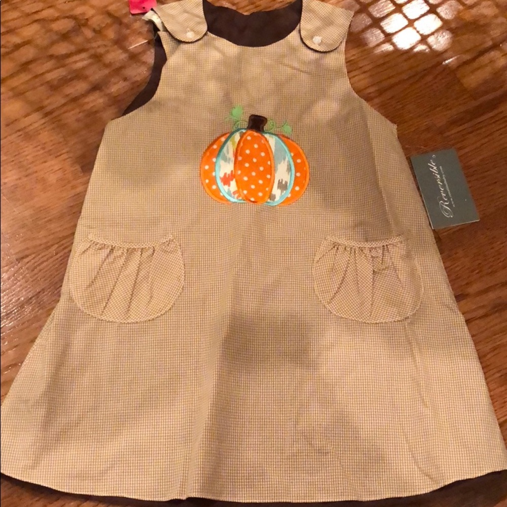 Blank Rosalina reversible to solid brown! NWT! 4t